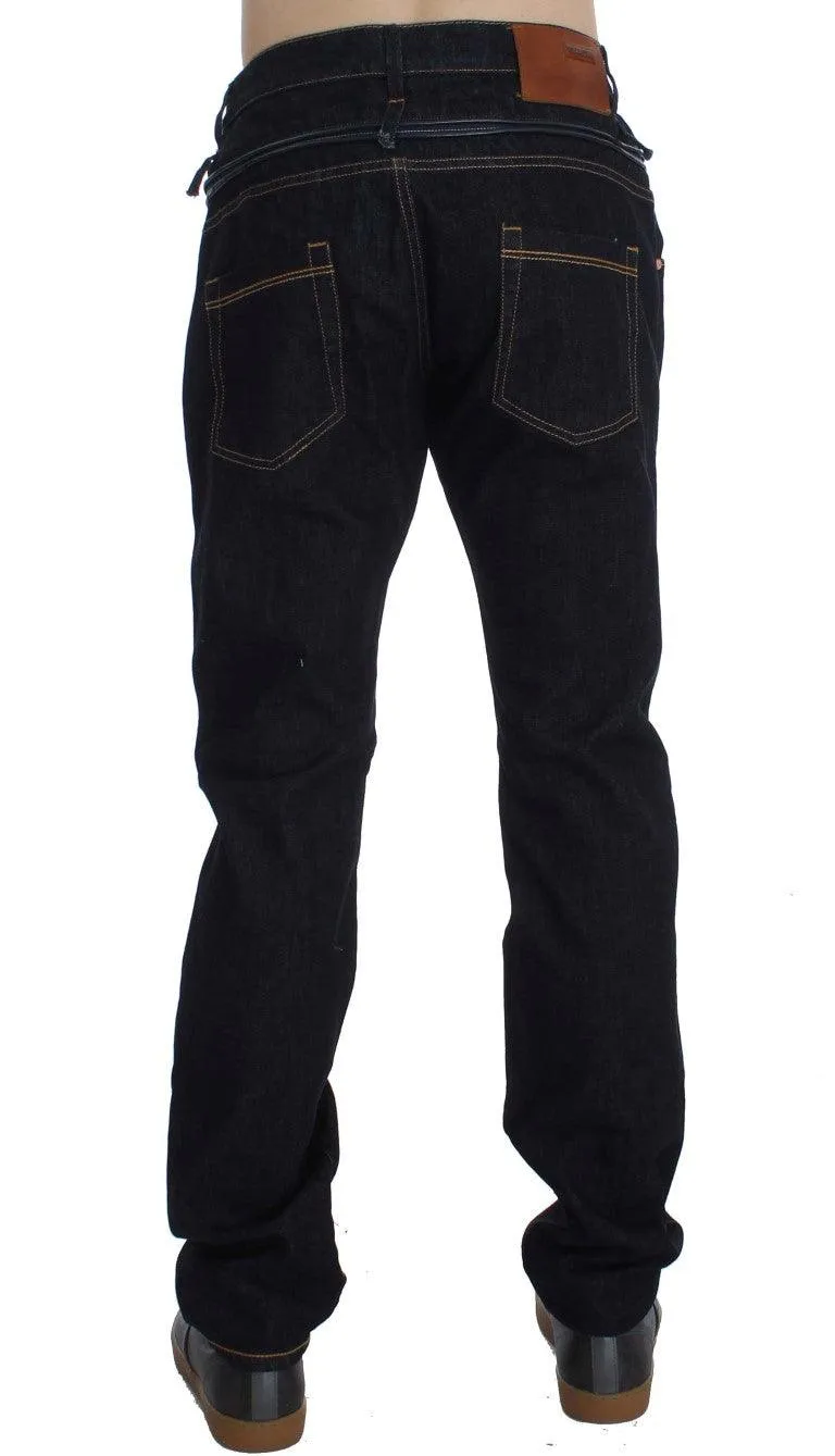 Acht Elegant Straight Fit Herres Luxury Jeans