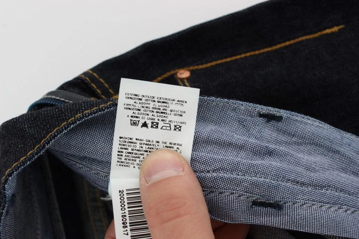 Acht Elegant Straight Fit Herres Luxury Jeans