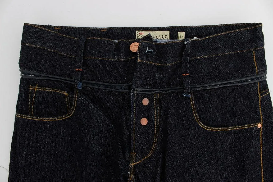 Acht Elegant Straight Fit Herres Luxury Jeans