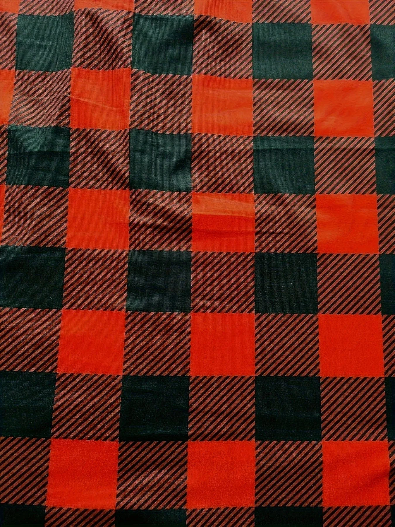 Black and Red Plaid Shirt