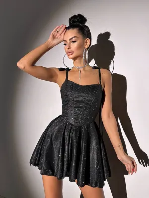 Black mini dress “Scarlette”