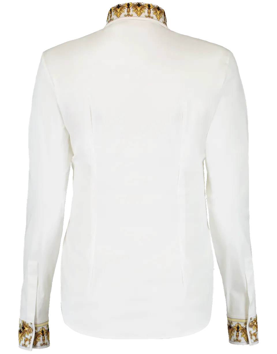 Button Up Twill Shirt