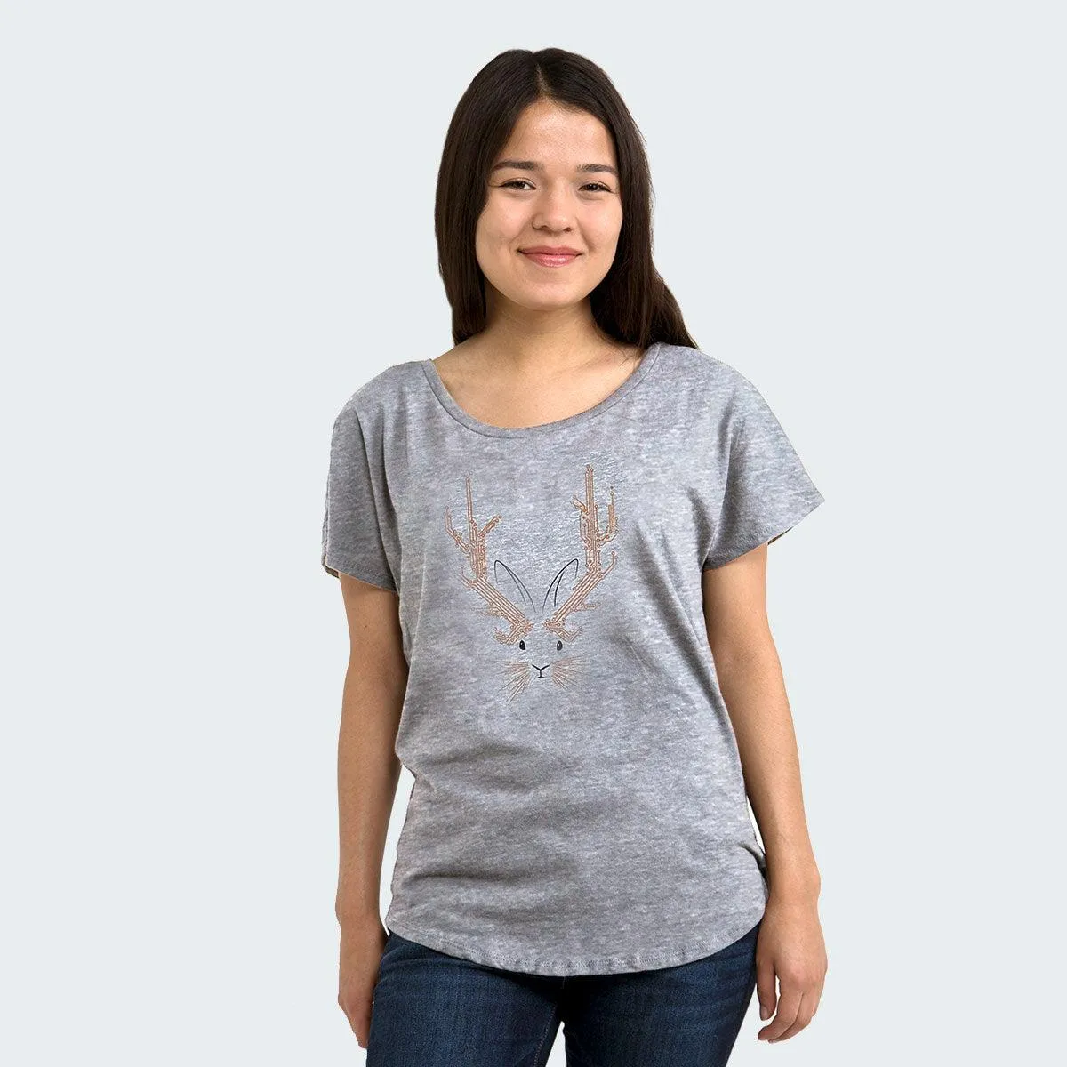 Jackalope Dolman Shirt