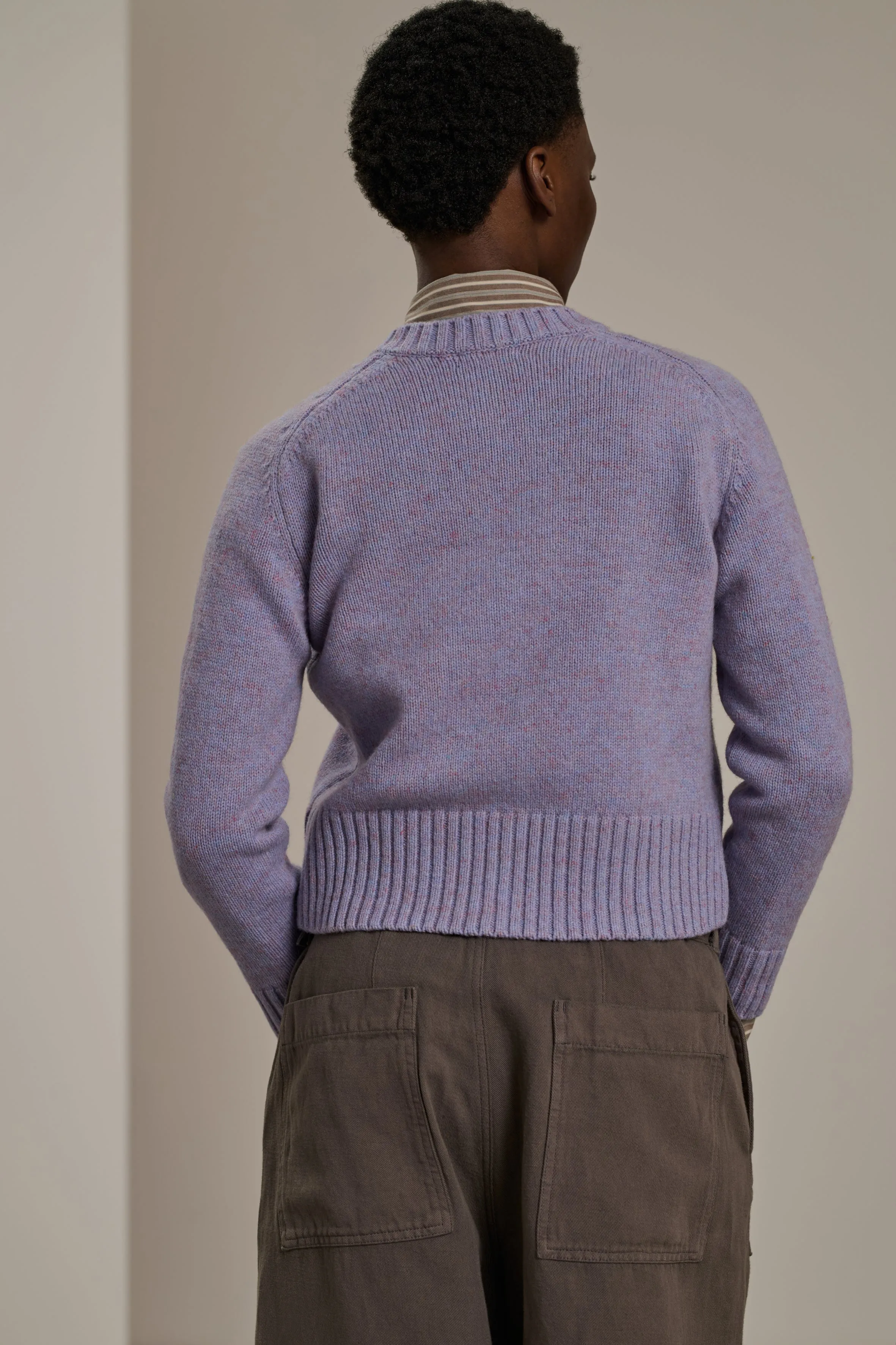 LYNE PURPLE CARDIGAN