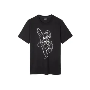 PAUL SMITH Chalk Rabbit  TShirt - Black