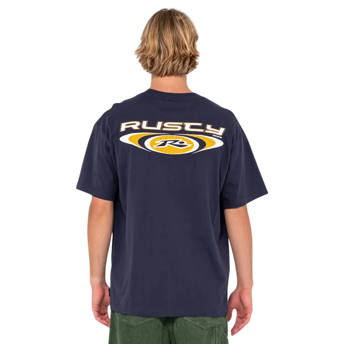Rusty Irie Eye T-Shirt - Navy