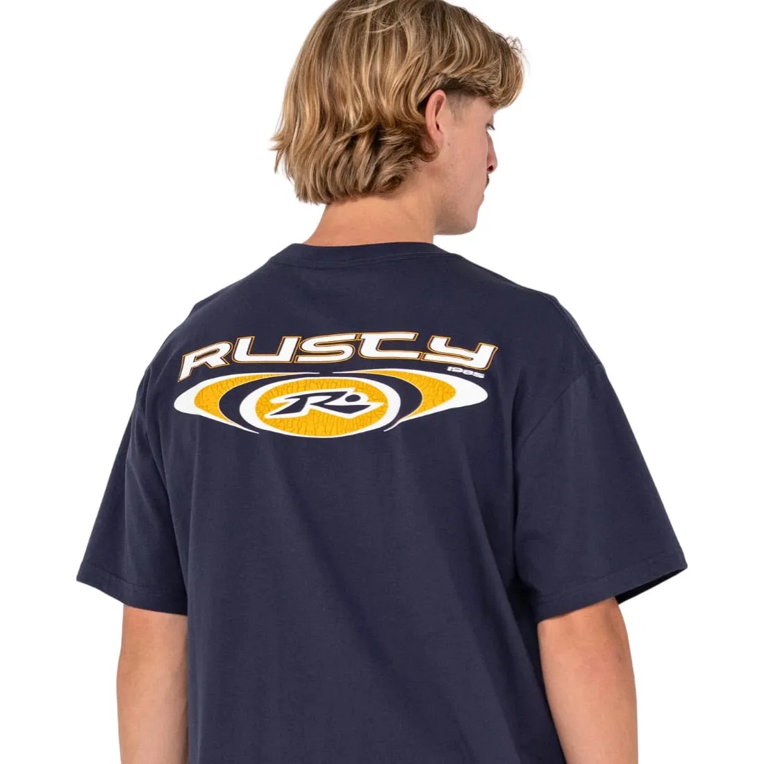 Rusty Irie Eye T-Shirt - Navy