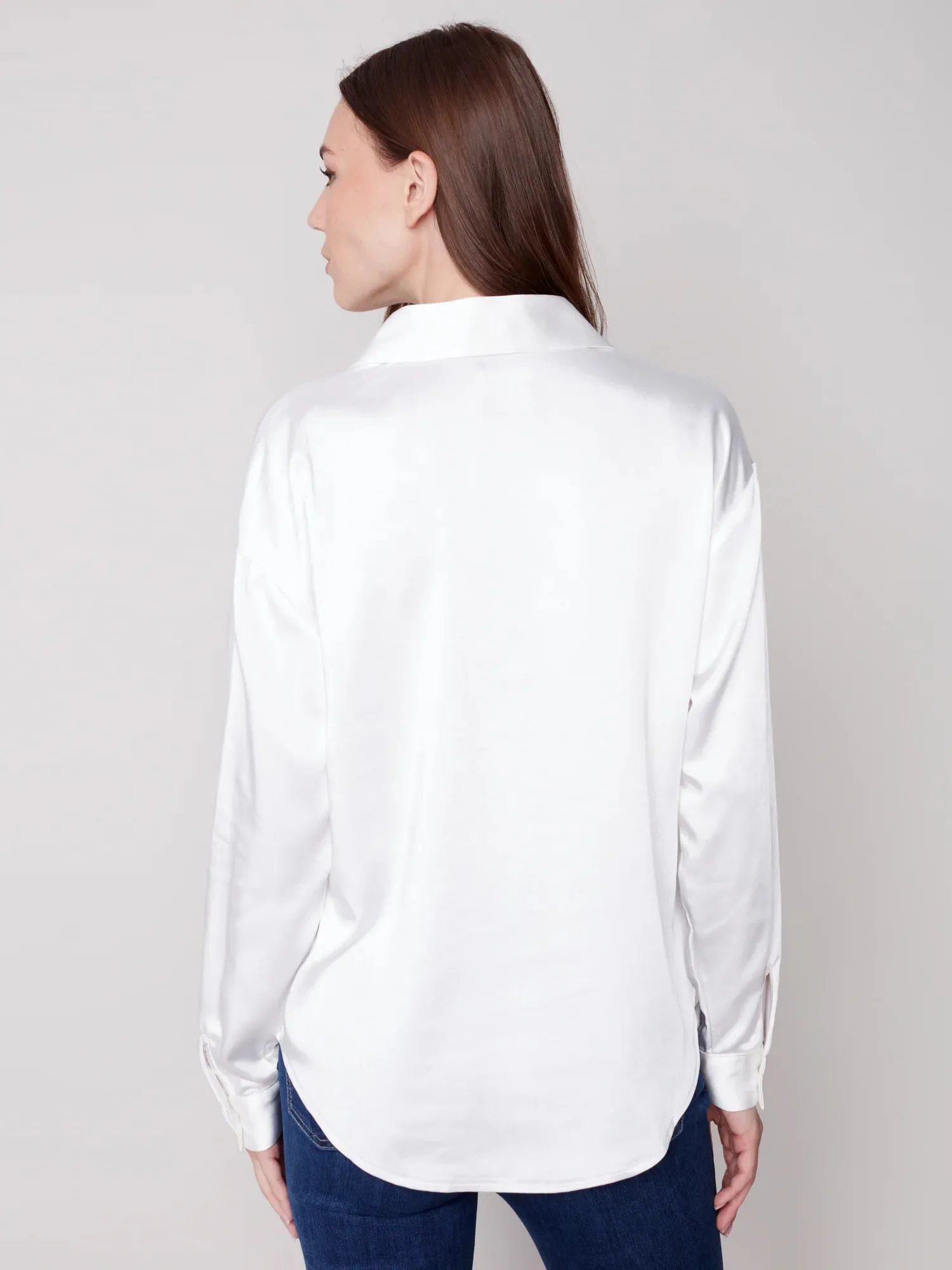 SATIN SHIRT
