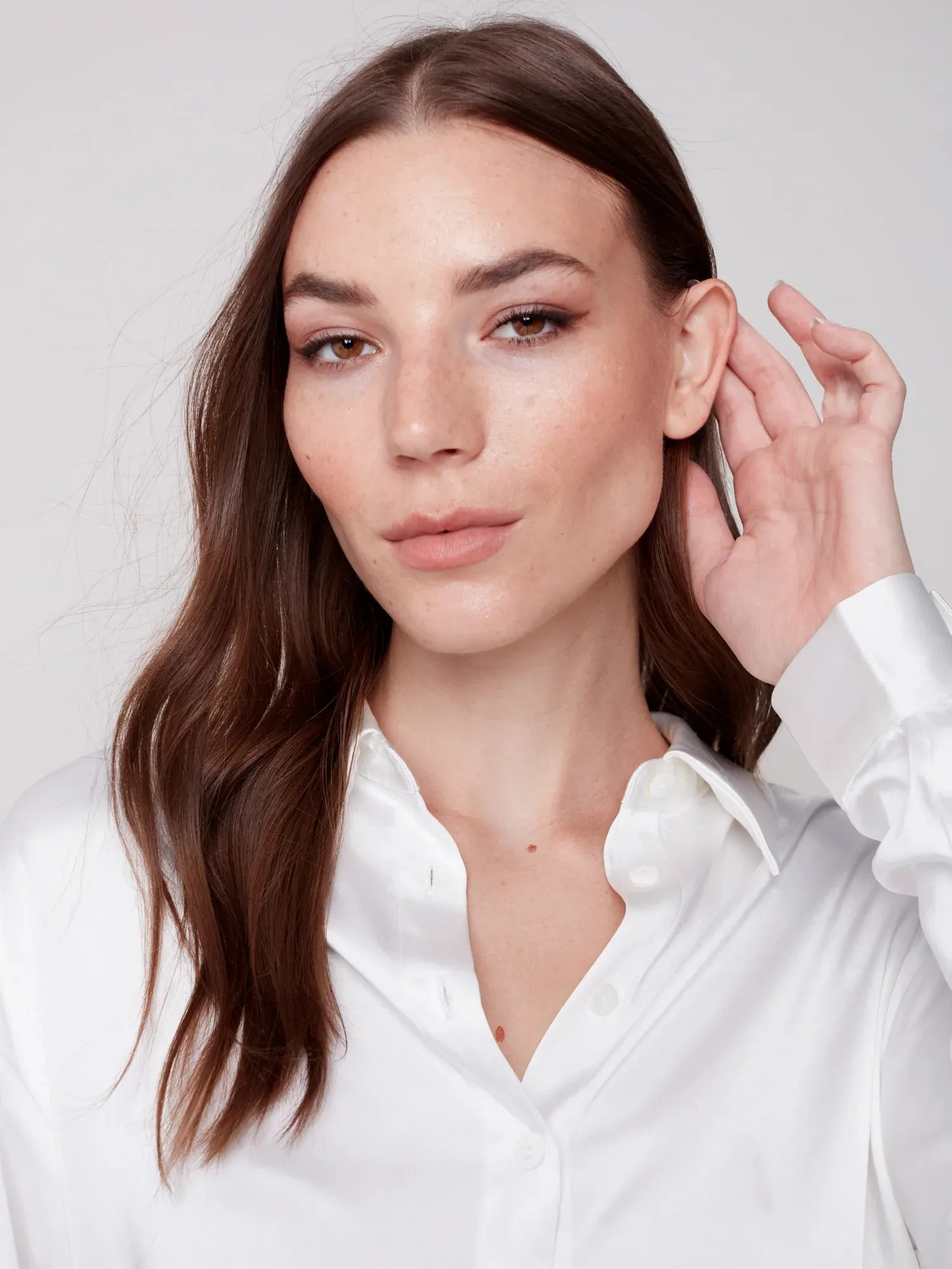 SATIN SHIRT