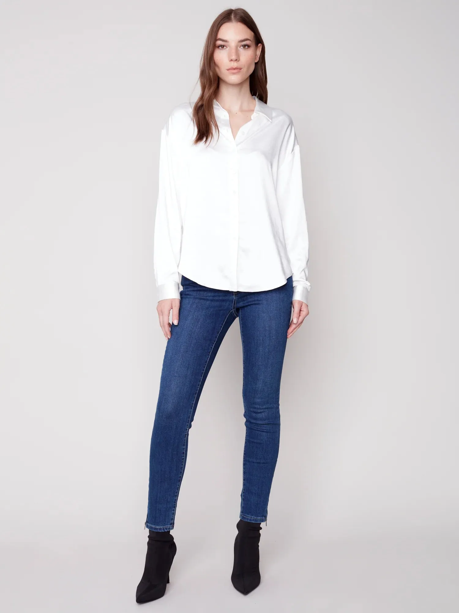 SATIN SHIRT