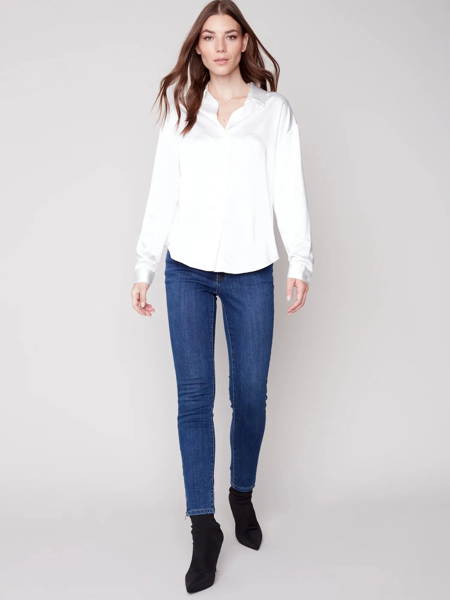 SATIN SHIRT