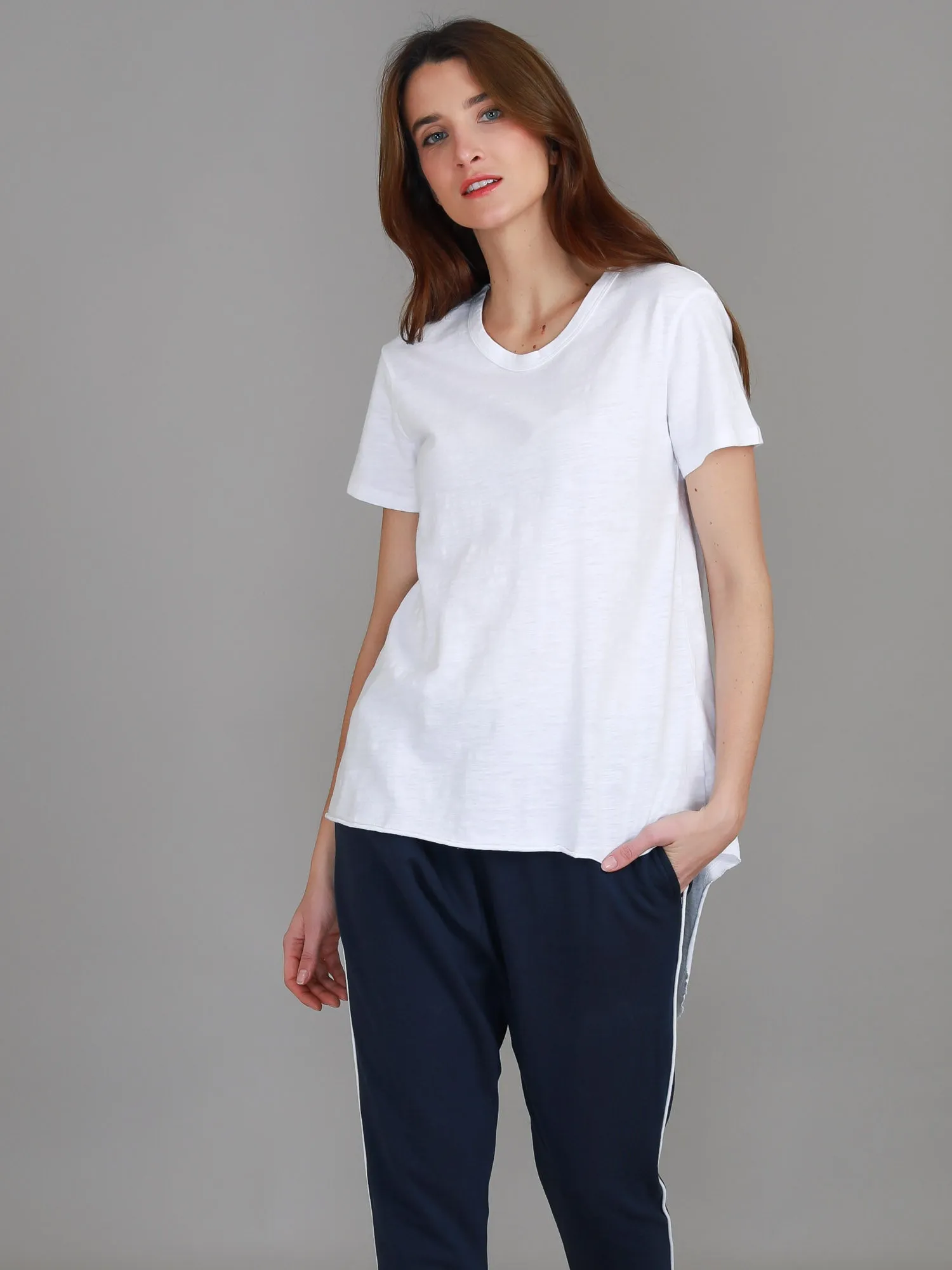 Sorrento Curved Hem T Shirt