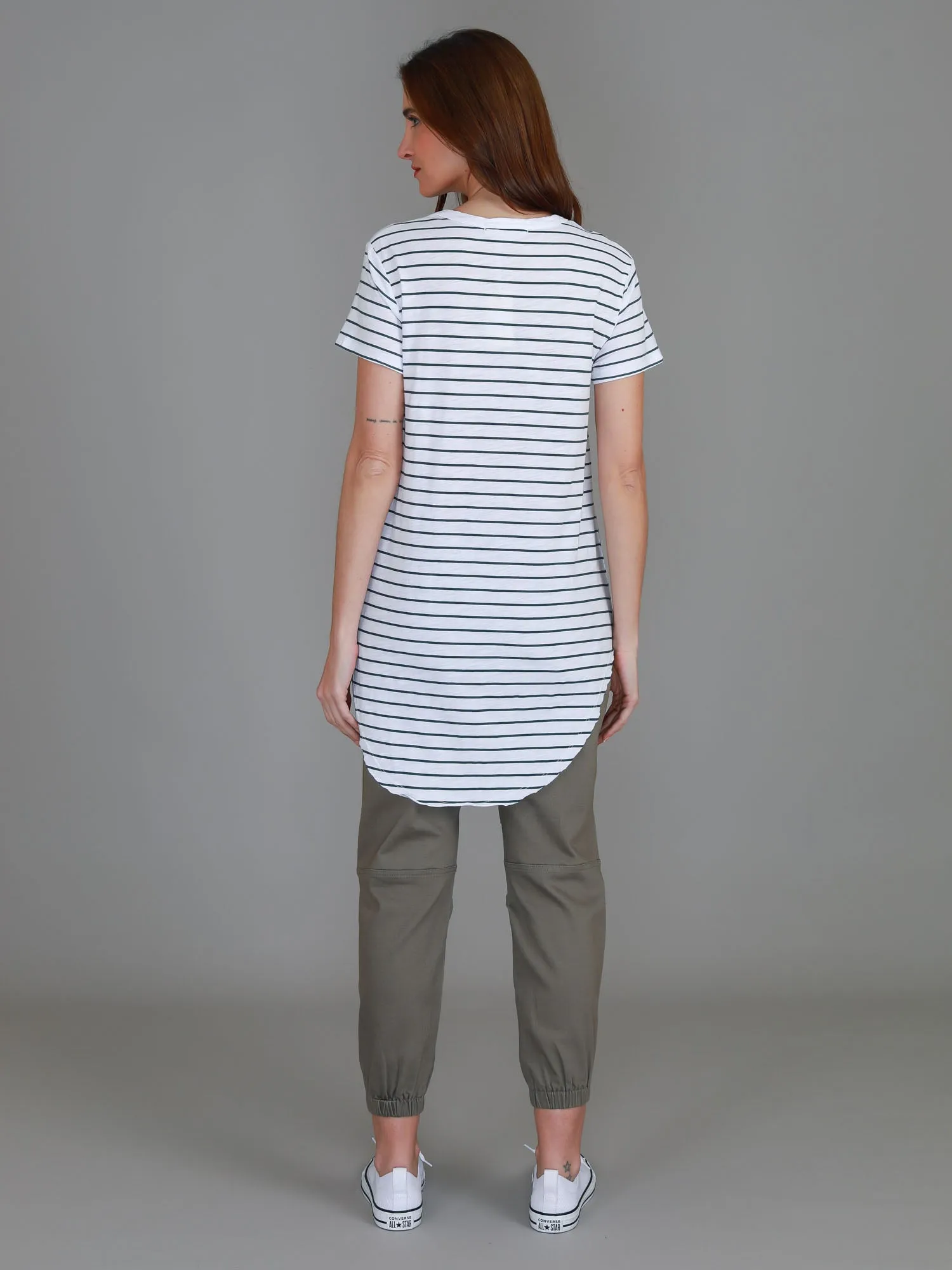 Sorrento Curved Hem T Shirt