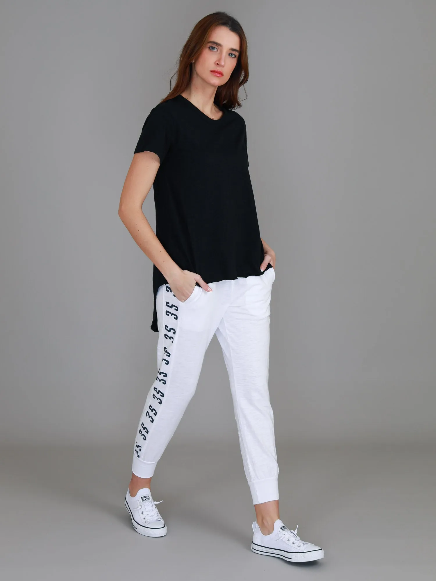 Sorrento Curved Hem T Shirt