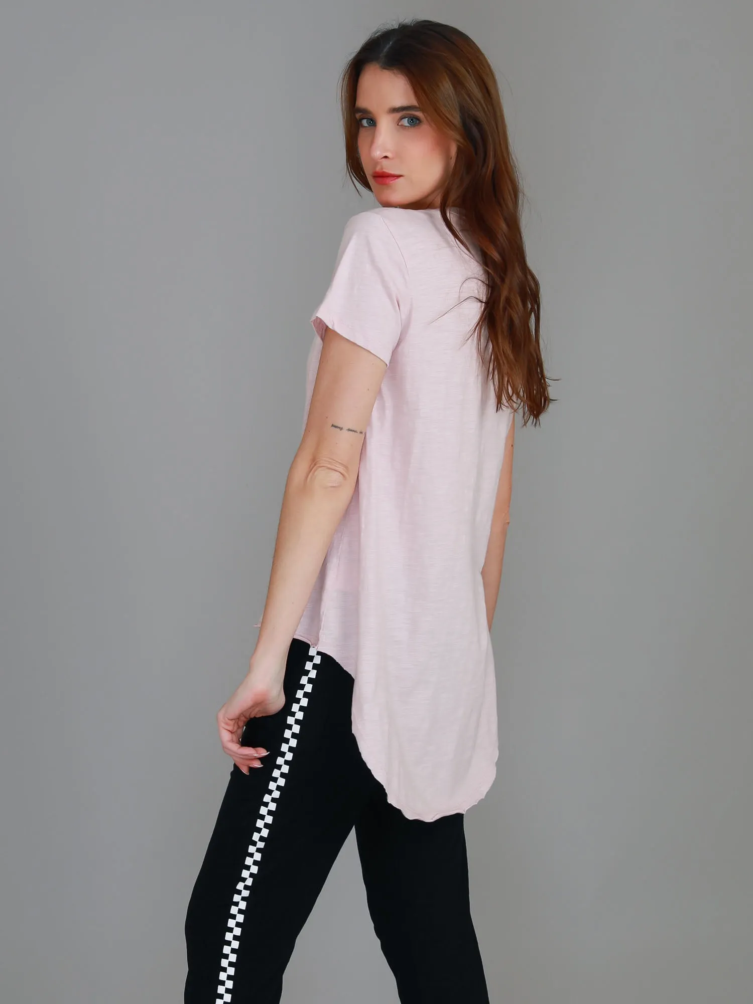 Sorrento Curved Hem T Shirt