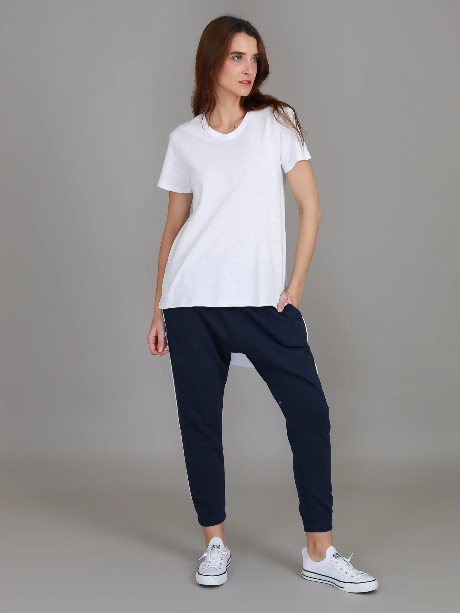 Sorrento Curved Hem T Shirt