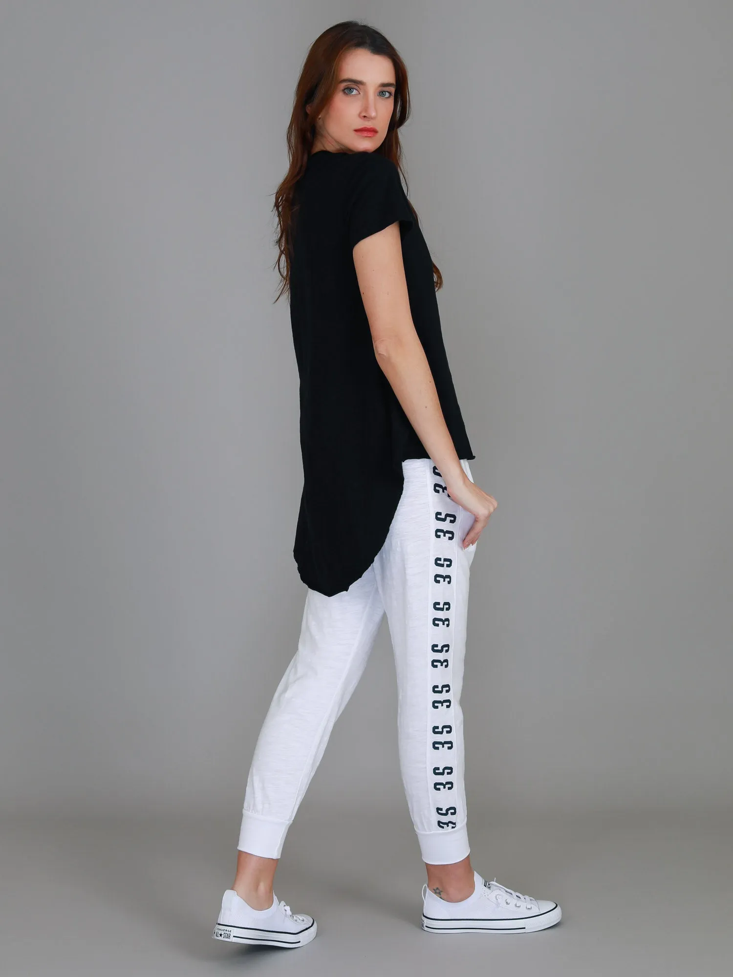 Sorrento Curved Hem T Shirt