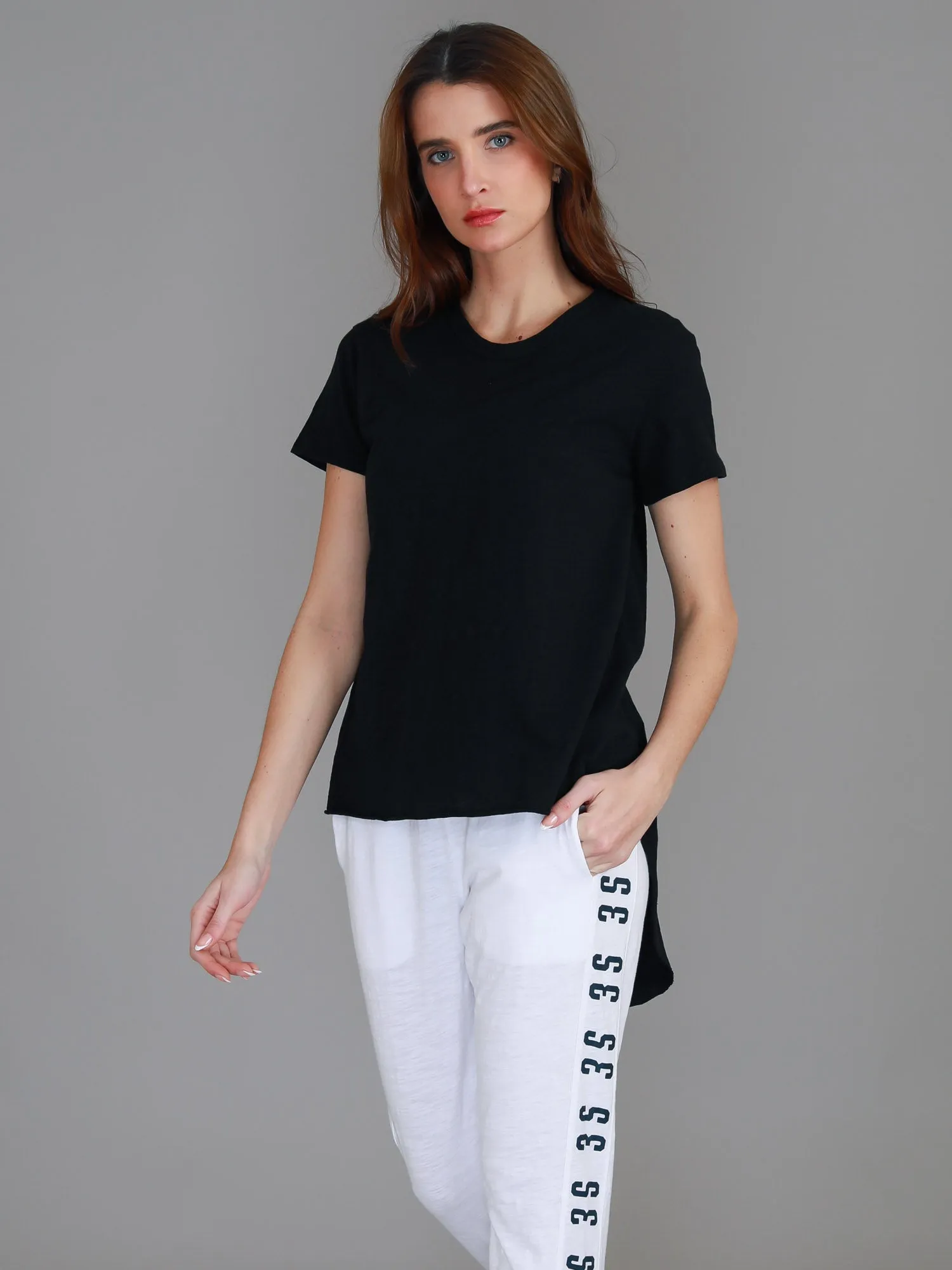 Sorrento Curved Hem T Shirt