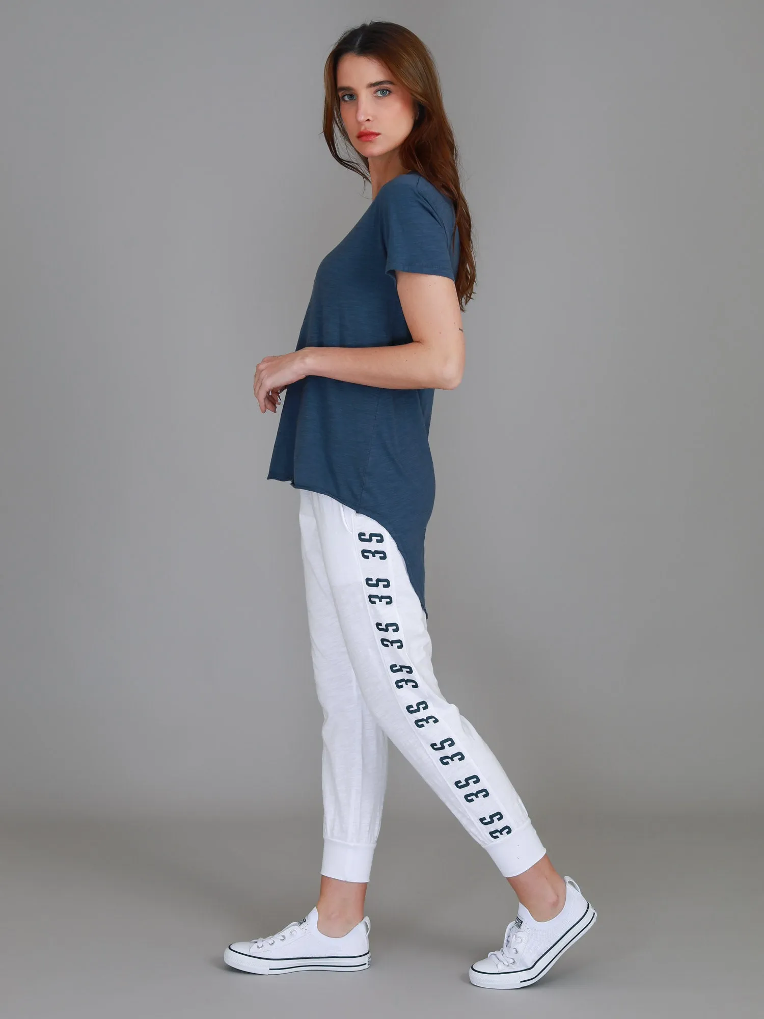 Sorrento Curved Hem T Shirt