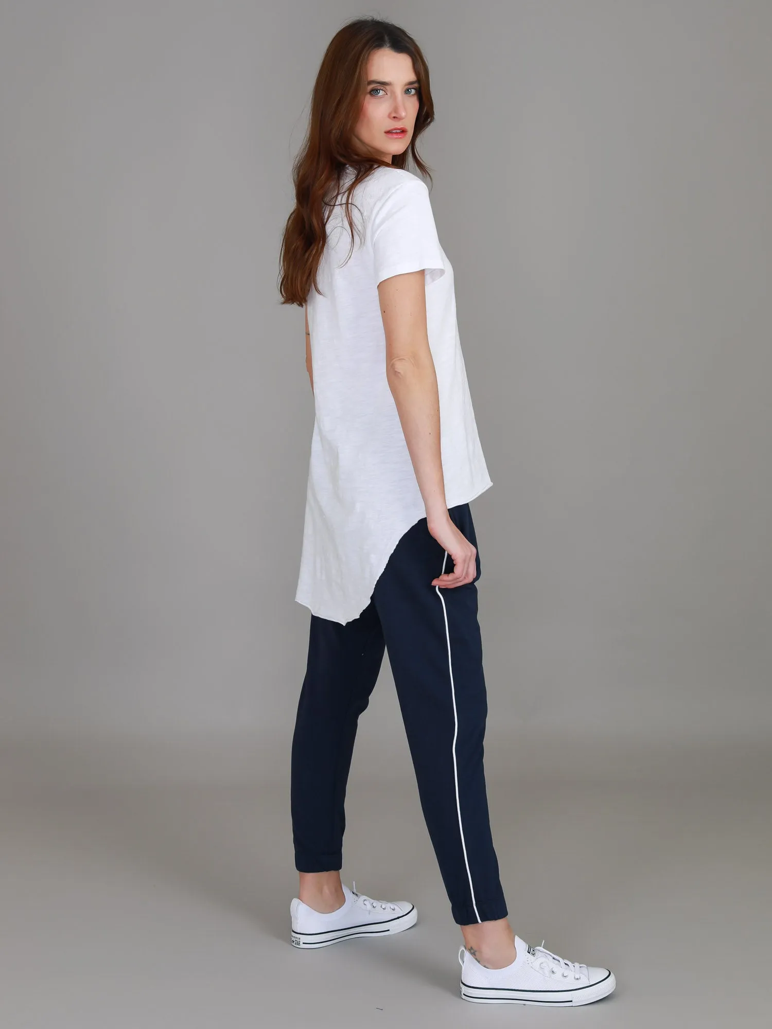 Sorrento Curved Hem T Shirt