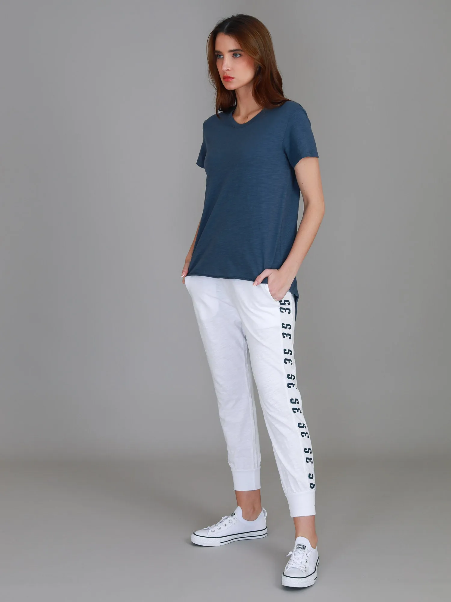 Sorrento Curved Hem T Shirt