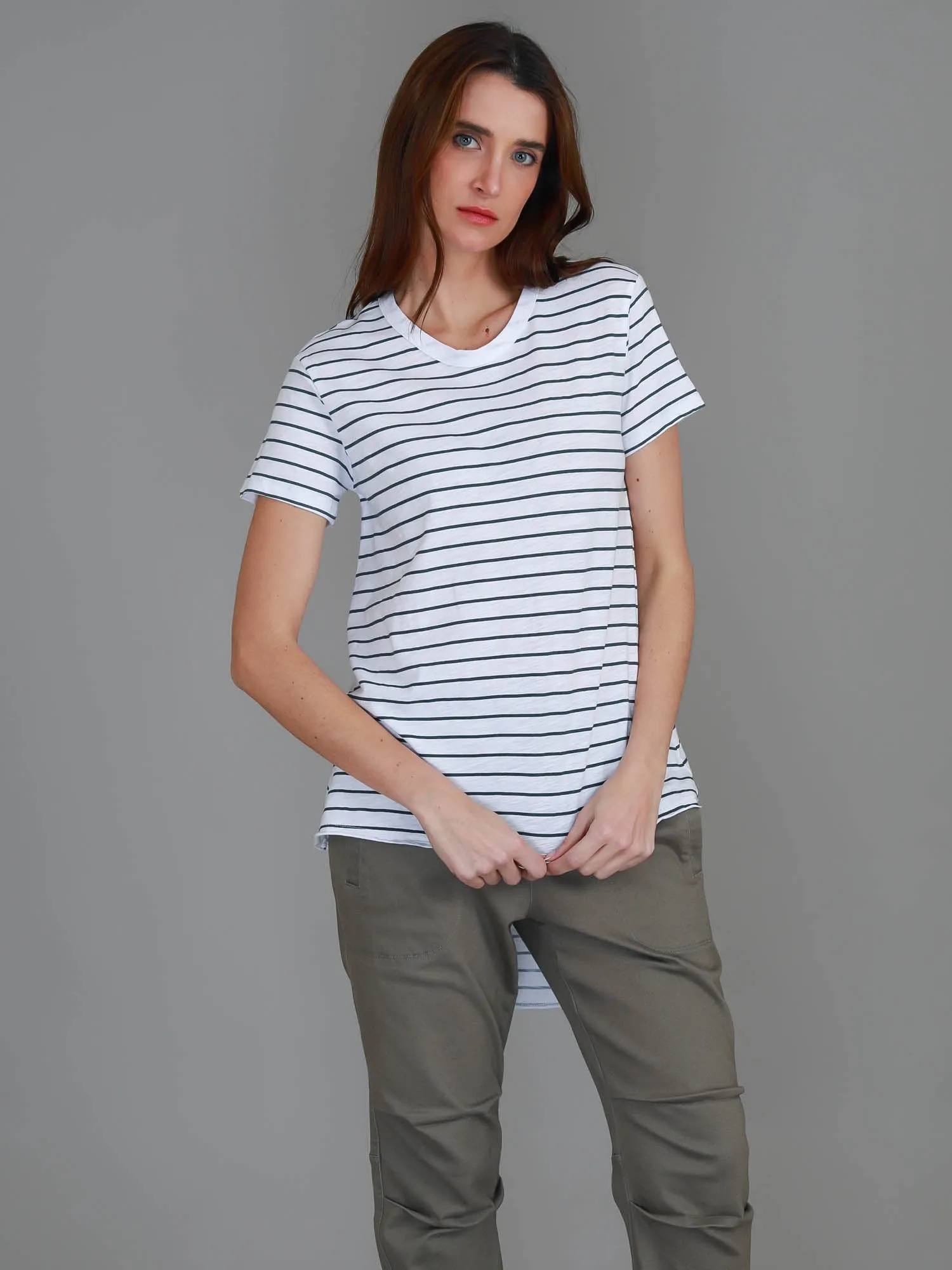 Sorrento Curved Hem T Shirt