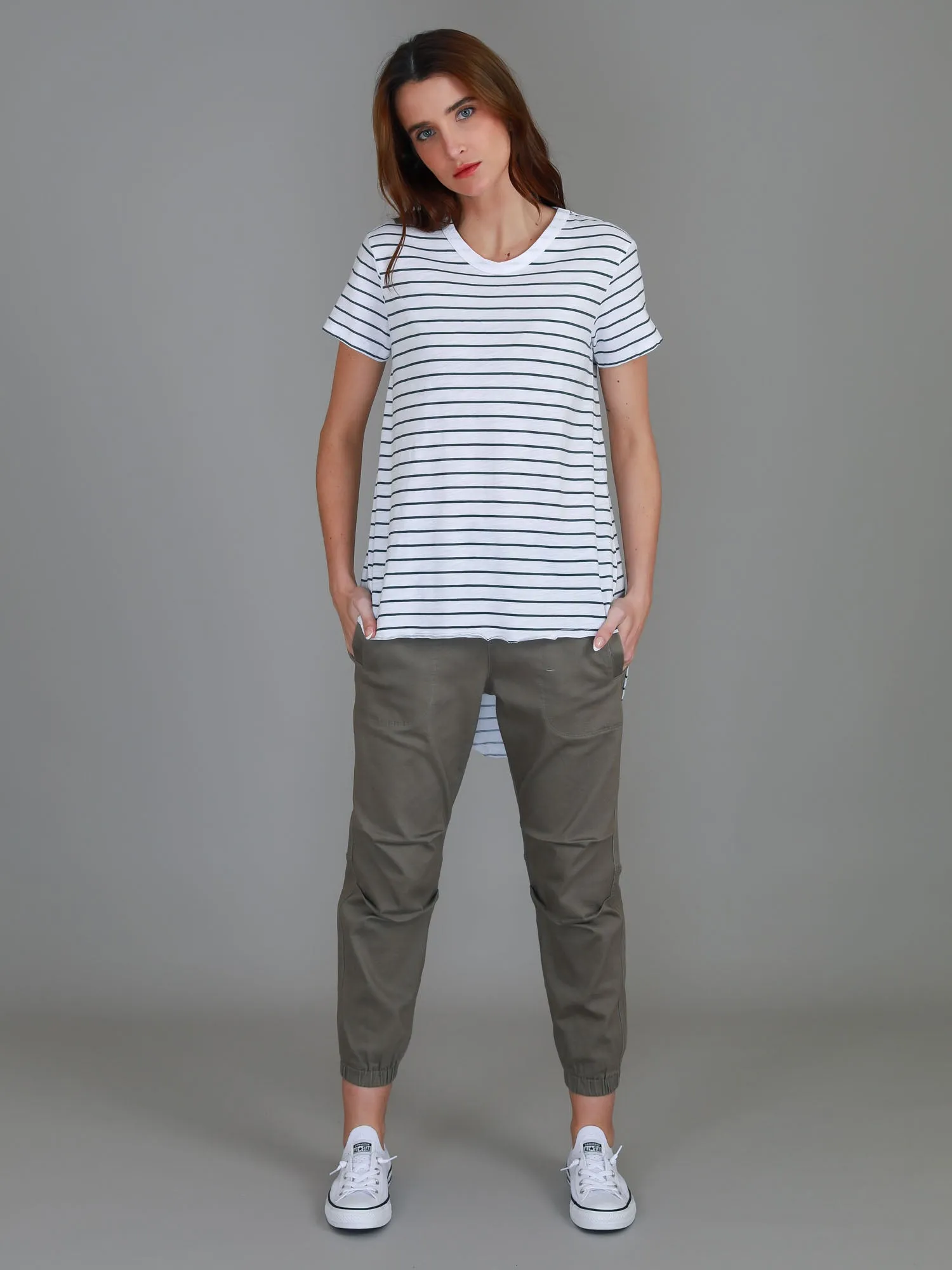 Sorrento Curved Hem T Shirt