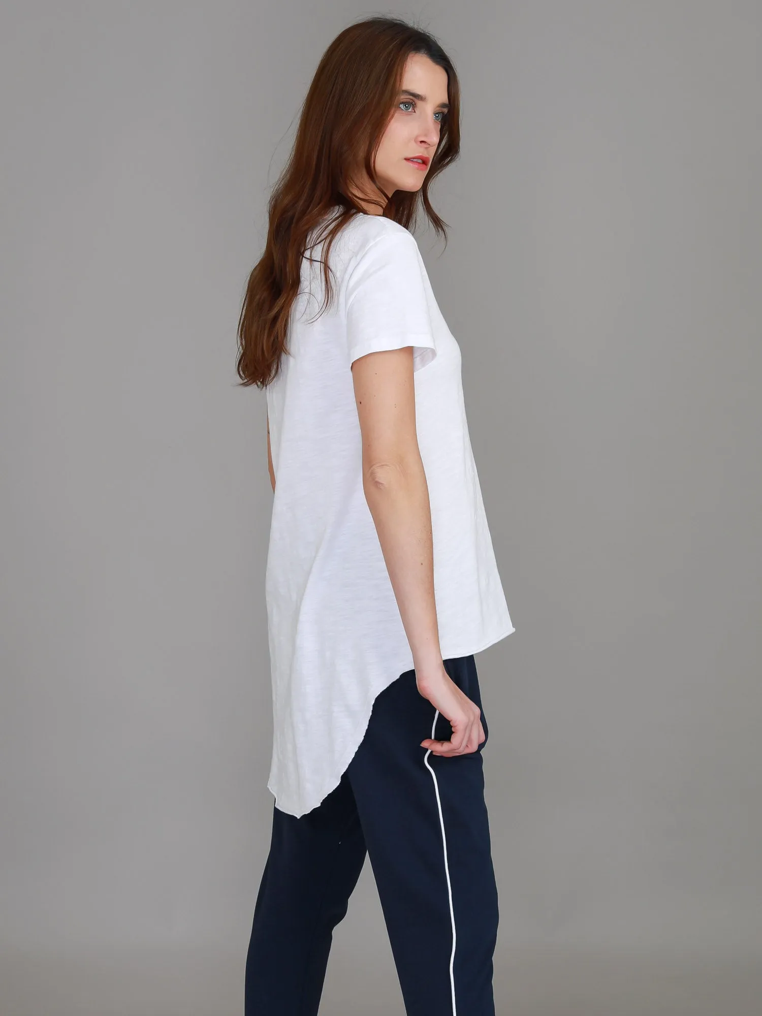 Sorrento Curved Hem T Shirt