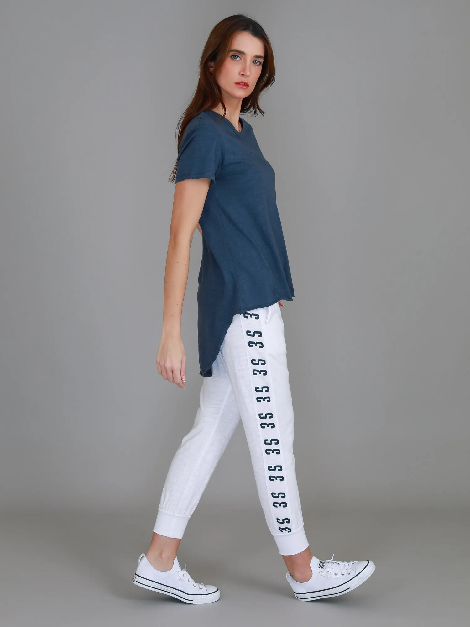 Sorrento Curved Hem T Shirt