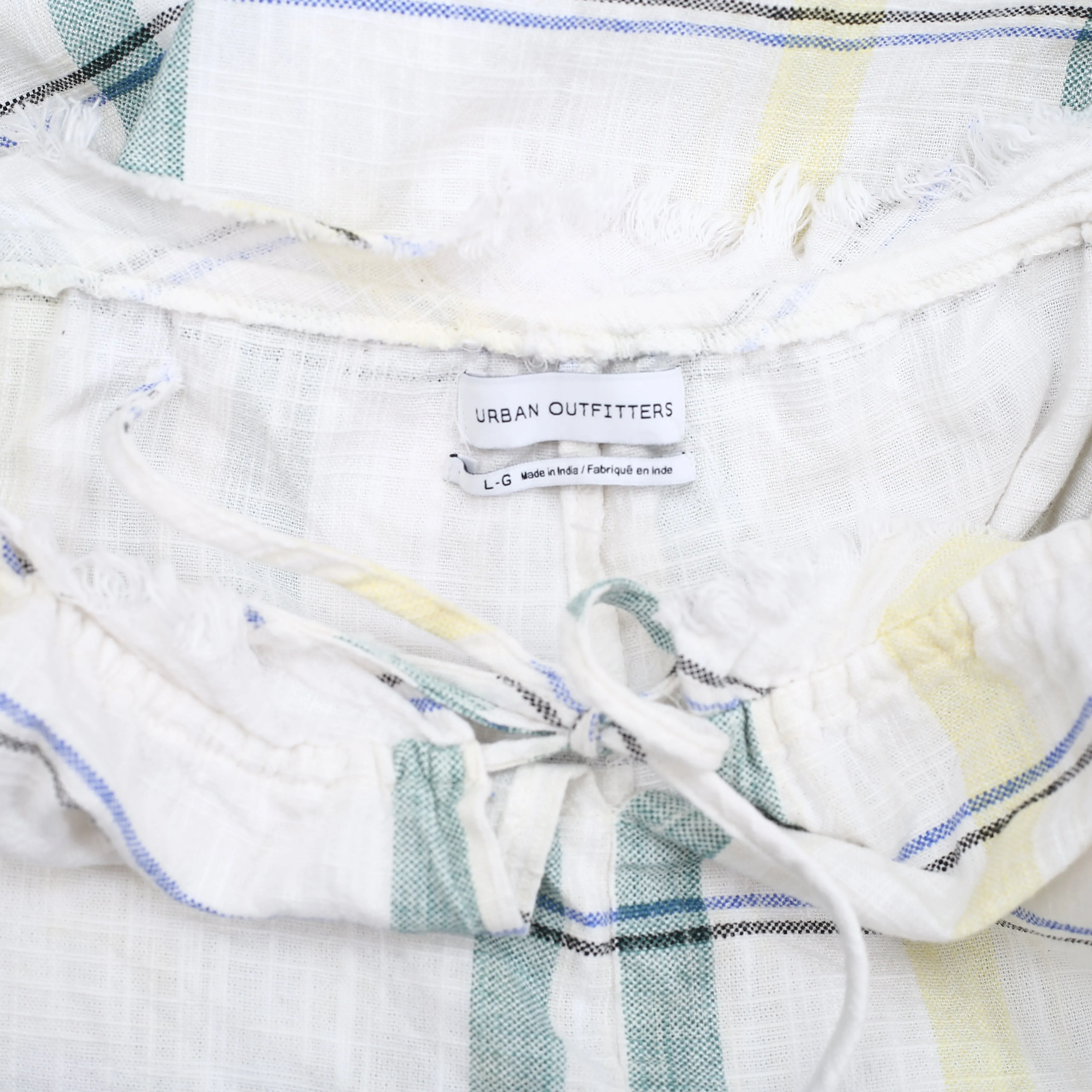 Urban Outfitters UO Lacey Shapeless Striped Playsuit Romper